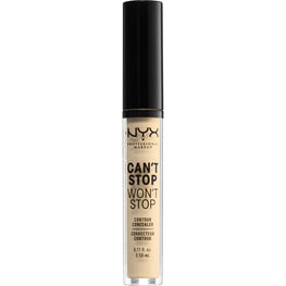 NYX Cant Stop Wont Stop Contour Concealer 1 - Pale 0.11 Fl Oz