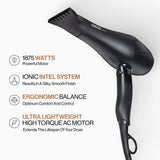 Cocco GNS 1″ Flat Iron V3 with Cocco Nano Pro Hair Dryer Bundle